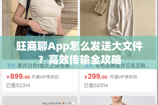 旺商聊App怎么发送大文件?高效传输全攻略-第1张图片-旺商聊最新版 旺商聊App怎么发送大文件?高效传输全攻略-第1张图片-旺商聊最新版