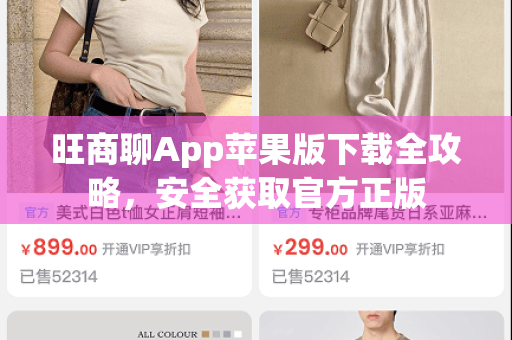 旺商聊App苹果版下载全攻略，安全获取官方正版-第1张图片-旺商聊最新版